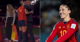 Kontroversi Momen Emosional: Presiden FA Spanyol Memegang dan Mencium Pemain Pada Penyerahan Medali Piala Dunia Wanita 2023